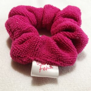 Scrunchie de Tela Microfibra (FUCSIA)