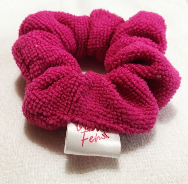Scrunchie de Tela Microfibra (FUCSIA)